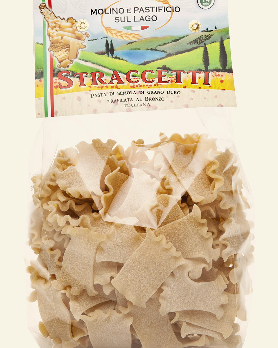 Confezione di straccetti, in posa
