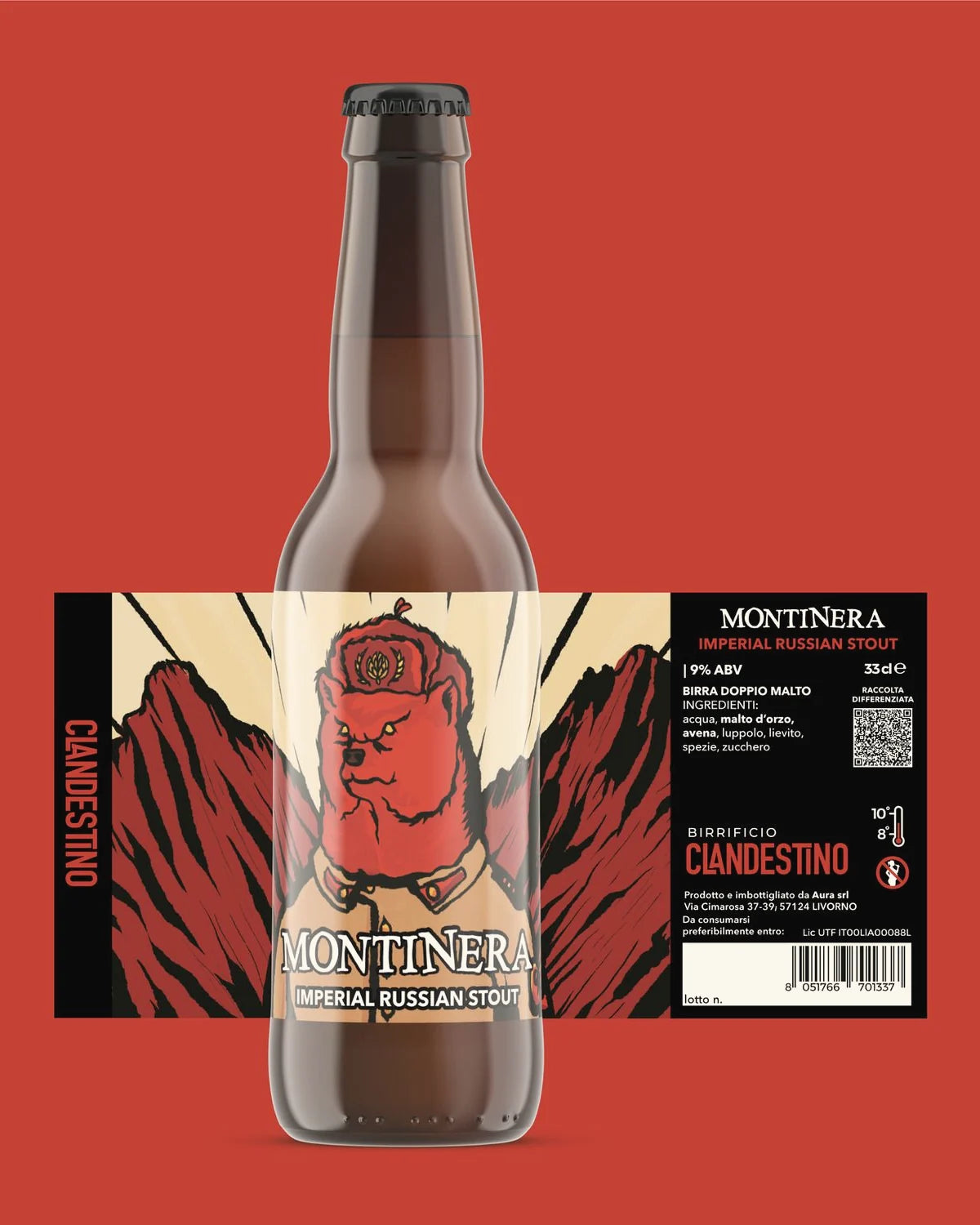 Bottiglia di Montinera, Imperial Russian Stout
