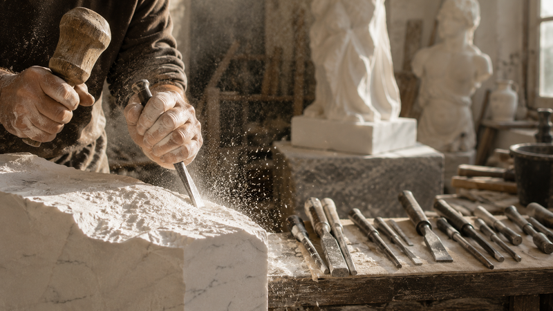 Lavorazione marmo e pietra