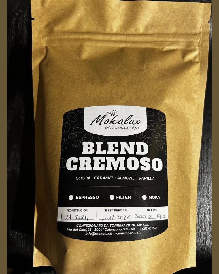 Busta oro del Blend Cremoso macinato