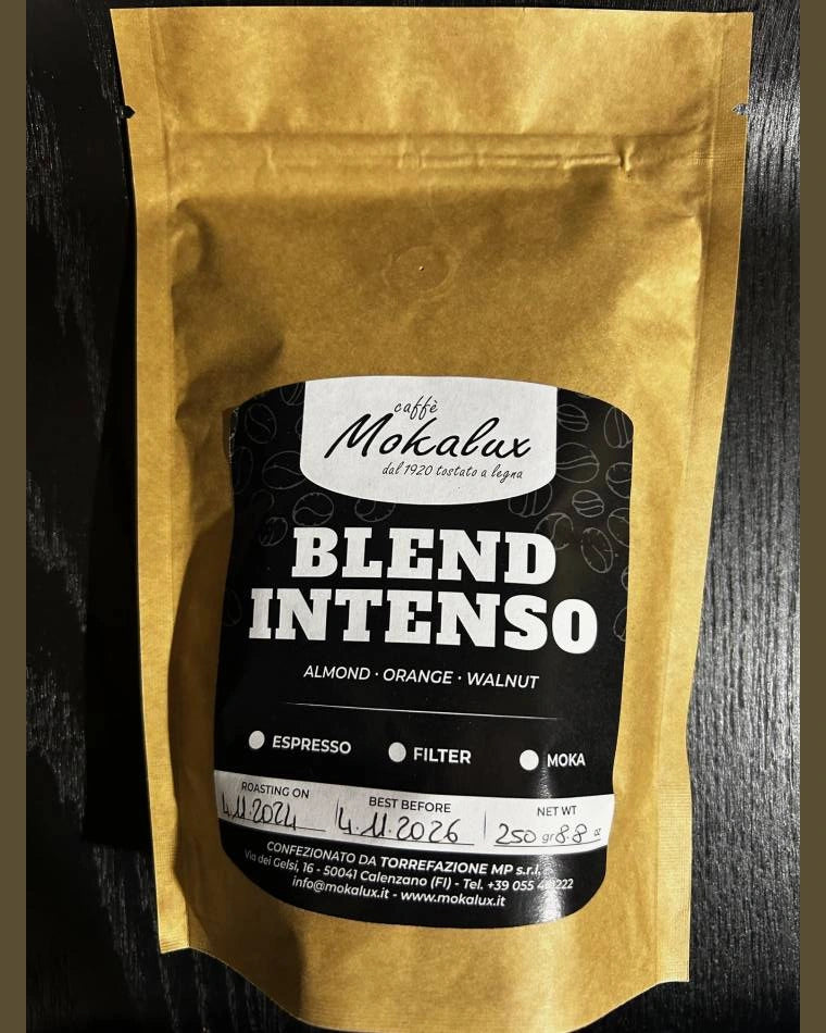 Busta oro del Blend Intenso macinato